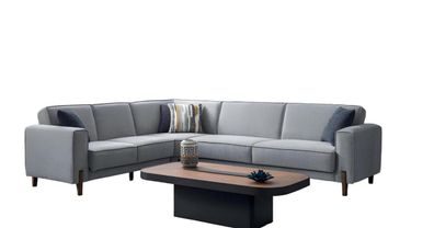 Modern Ecksofa L-form Eck Polstersofa Sitz Couch Sofas Wohnzimmer Sofa