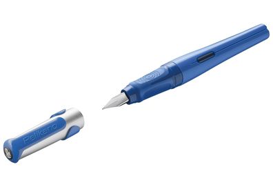 Pelikan Füllhalter Pelikano® für Rechtshänder Feder M blau