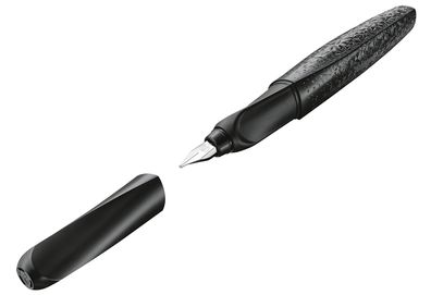 Pelikan Füllhalter Twist® structure Rechts- + Linkshänder Feder M schwarz