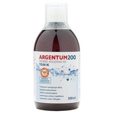 Argentum 200 Gesichtswasser Kolloidales Silber 500ml