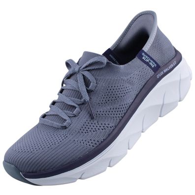 Skechers Slip-Ins D'Lux Walker 2.0 Thrill Movement in Blau