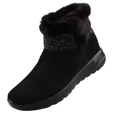 Skechers On-the-Go Joy Whispering Willow Damen Stiefelette Schwarz