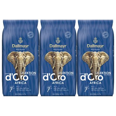 Dallmayr Crema d Oro Selektion des Jahres Africa 1000g 3er Pack