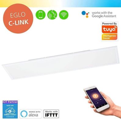 EGLO smart WIFI Panel C-Link 120x30cm Salobrena-CL EEK: (Spektrum A-G)