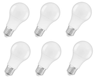 6x Osram LED Classic Birne E27 8W =60W Made in Germany EEK: (Spektrum A-G)