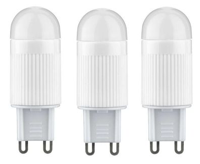 3x Paulmann 284.32 LED PIN G9 2,4W = 19W warmweiß 180lm EEK: (Spektrum A-G)