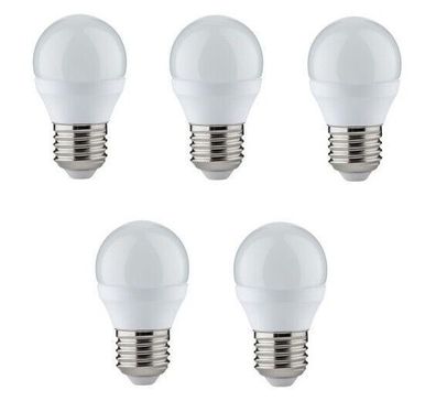 5x Nice Price 3883 LED Kugel Tropfen E27 6W warmweiß EEK: (Spektrum A-G)