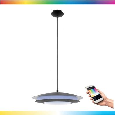 EGLO 96978 LED Deckenleuchte Connect-C MONEVA-C ?48cm RGB EEK: (Spektrum A-G)