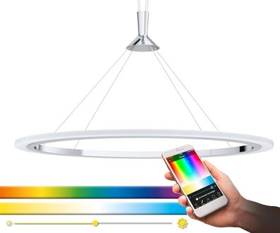 EGLO smart Connect C Pendelleuchte 75cm Hornitos-C RGB DIMM EEK: (Spektrum A-G)