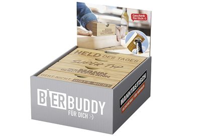 LA VIDA Bierbuddy "Mann" 16er Display 411008