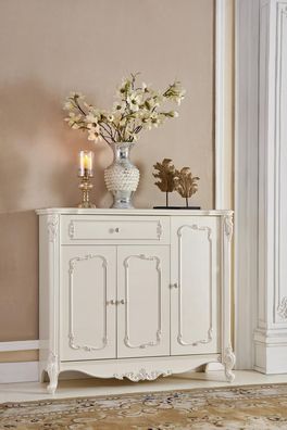 Klassische Barock Antik Stil Kommode Sideboard Kommoden Echtholz