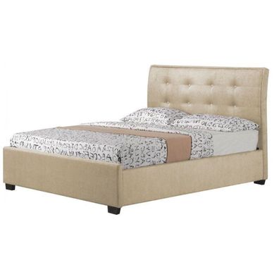Chesterfield Design Polster Englisches Bett Grau Betten 160/180x200 Doppelbett