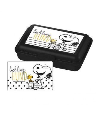 Peanuts Snoopy Brotdose/Lunchbox Doggy Box "Lieblingshund" 16 x 11 x 5 cm