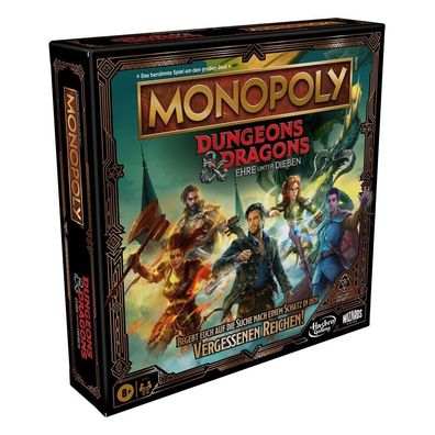 Monopoly Dungeons+Dragons: Ehre unter Dieben - Schatz in den vergessenen Reichen