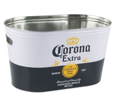 XXL Corona Extra Party Eimer 41x23x24 cm Beer Bier Birra Cervesa ice cold