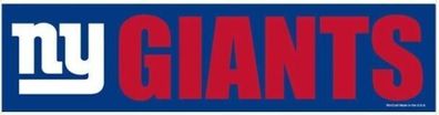 New York Giants US Aufkleber 7,5x30,5cm Logo Decal Emblem NFL Football