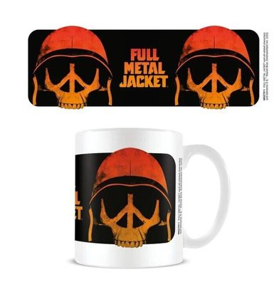 Full Metal Jacket (Peace Skull) Tasse Kaffeebecher Tee 315 ML - Stanley Kubrick