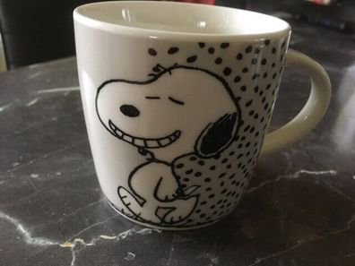 Peanuts Tasse Snoopy + Woodstock: Just be Happy Keramik 220ML Kaffee Tee