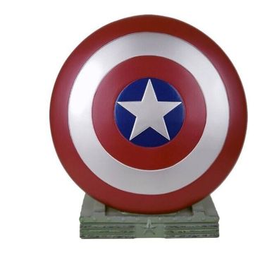 Marvel Spardose Captain America Shield 25 x 22 x 10 cm Neu + ovp