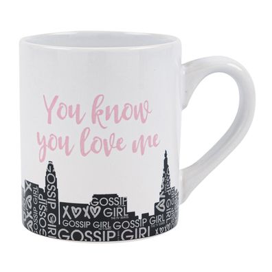 Tasse Gossip Girl - You know you love me Kaffee Tee Becher 400 ML