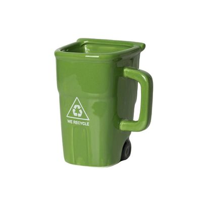 Biotonne Gartentonne Grüne Tonne Tasse - Mug Kaffee Tee Becher 410Ml