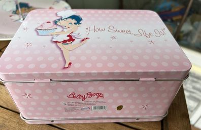 BETTY BOOP - How sweet Life is Lunchbox aus Metall 20x15x10 cm