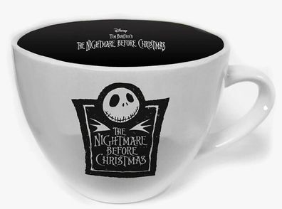 XXL Jumbo Cappuccino Tasse Suppe Kaffee Tee -Nightmare before Christmas 630ML