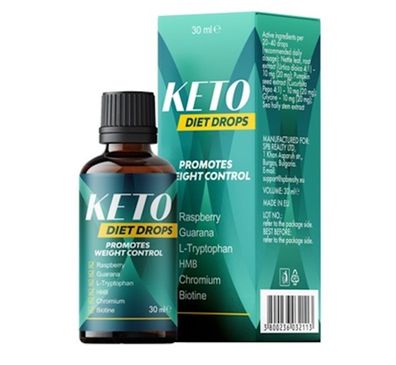 Keto DIet Drops -Keto Diät tropfen mit natürlichen Inhaltsstoffen. 30 ml