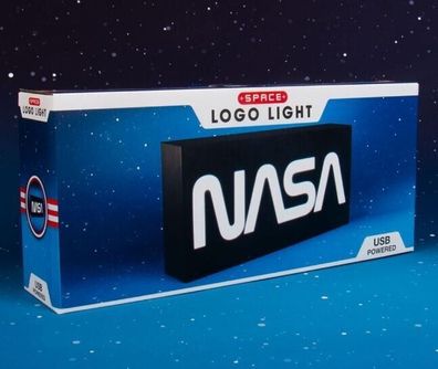 NASA Light Lampe Logo 22 CM LED Leuchte Apollo 13 Mond Raumfahrt