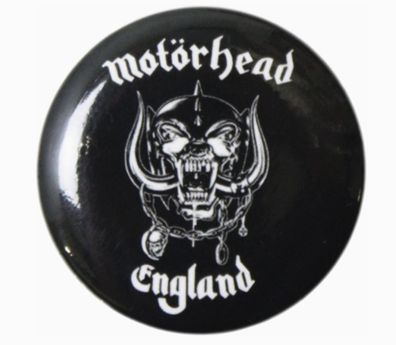 Motörhead Ansteck-Pin Anstecker Button Ø2,5 cm England Ace of Spades Born to