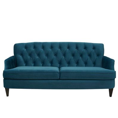 Turkis Royal Couch - Luxus Chesterfield Möbel # Polster Design Leder -jvmoebel ®