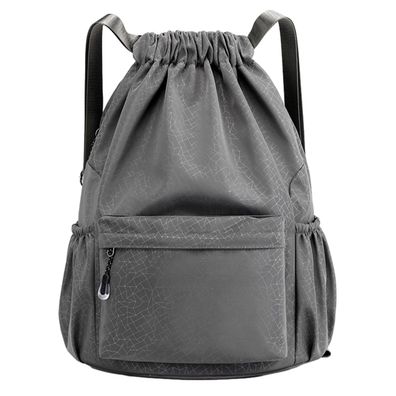 Draw String Rucksack Sports Gymbag Yoga Reise Sackpack fér Frauen Männer wasserdicht