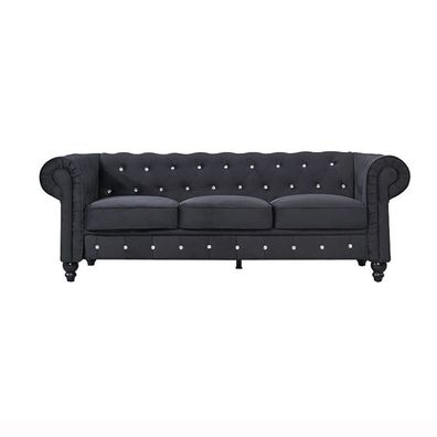 Englische Sitz Polster Couch - Textil Sofa Schlaf Sofas Couchen Neu jvmoebel ®