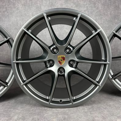 Porsche 991.1 Felgen 20" Original Carrera SIII Platinum S C2 2S ET70 neuwertig