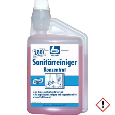 Dr. Becher Sanitär Reiniger Konzentrat 1000ml