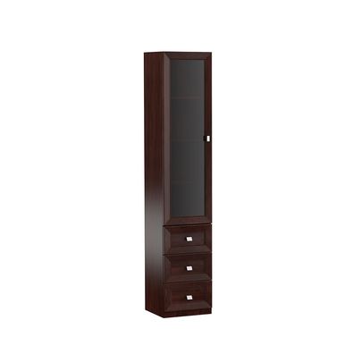 System Büro Möbel Vitrine Aktenschrank Klassischer Holz Schrank Regal Monaco M8