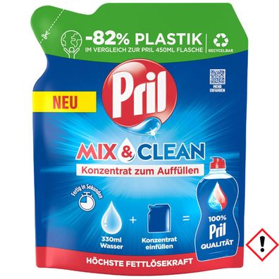 Pril Mix und Clean Konzentrat zum Auffüllen 120ml