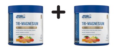 2 x Applied Nutrition Tri-Magnesium (200g) Tropical Vibes