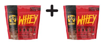 2 x Mutant Mutant Whey (5lbs) Triple Chocolate