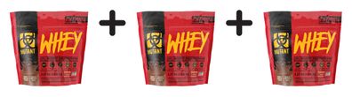 3 x Mutant Mutant Whey (5lbs) Triple Chocolate