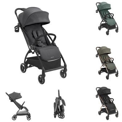 Kikkaboo Kinderwagen, Buggy Joy bis 22 kg, Rückenlehne verstellbar, faltbar