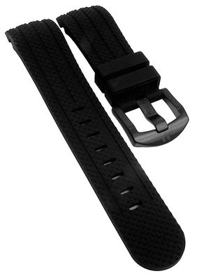 TW STEEL Uhrenarmband Kautschuk schwarz 22mm TW-74 TW-76 TW-93