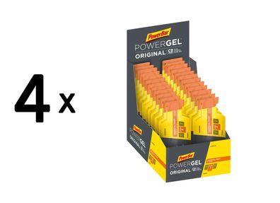 4 x Powerbar PowerGel (24x41g) Tropical Fruit