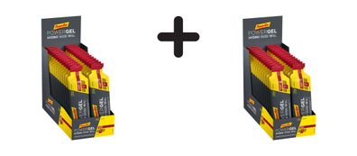 2 x Powerbar PowerGel Hydro (24x67ml) Cherry (with caffeine)