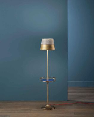 Steh Leuchte Stand Lampe Messing Stehlampe Flur Lampe Bellavista Collection