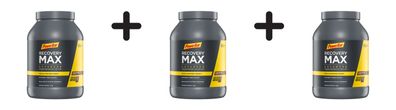 3 x Powerbar Recovery Max (1144g) Chocolate Champion