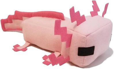 Axolotl-Plésch, Axolotl-Pléschspielzeug, rosa Pléschtiere, fér Fans im Alter