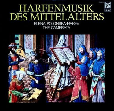 FSM Vox FSM 53 016 - Elena Polonska, La Camerata - Harfenmusik Des Mittelalters