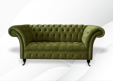 Sofa 2 Sitzer Design Sofas Polster Couchen Stoff Relax Moderne Chesterfield Neu