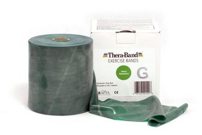 Thera-Band® 45,5m GRÜN Schwer Stark Sparpack Theraband